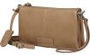 Burkely Soft Skylar bézs bőr oldaltáska, crossbody