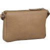 Burkely Soft Skylar kisméretű barna bőr oldaltáska, crossbody