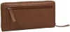 Burkely Soft Skylar mogyoró színű, bőr pénztárca RFID védelemmel