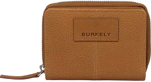 Burkely Soft Skylar konyak bőr pénztárca RFID védelemmel