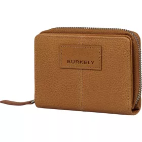 Burkely Soft Skylar konyak bőr pénztárca RFID védelemmel