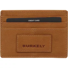   Burkely SOFT SKYLAR konyak bőr bankkártyatartó, 10,5 × 8 cm