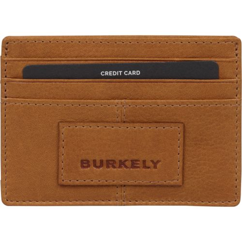 Burkely SOFT SKYLAR konyak bőr bankkártyatartó, 10,5 × 8 cm