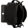 Burkely Casual Cayla fekete női bőr válltáska 23 x 15,5 cm