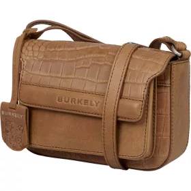   Burkely Casual Cayla konyak női bőr mini válltáska 19 x 12 cm