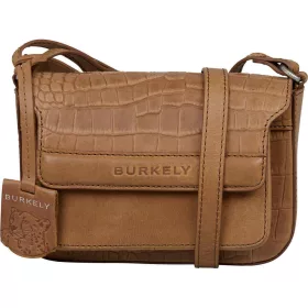  Burkely Casual Cayla konyak női bőr mini válltáska 19 x 12 cm