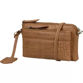  Burkely Casual Cayla konyak női bőr mini válltáska 18 x 11 cm