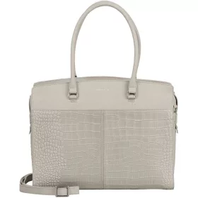   Burkely Cool Colbie szürke női bőr laptoptartós válltáska 15,6" 40 x 33 cm