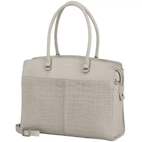   Burkely Cool Colbie szürke női bőr laptoptartós válltáska 15,6" 40 x 33 cm