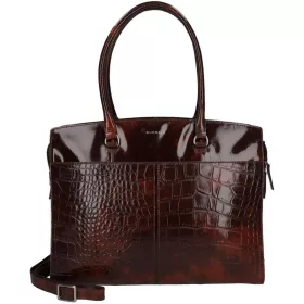   Burkely Cool Colbie bordó női bőr laptoptartós válltáska 15,6" 40 x 33 cm