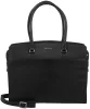 Burkely Cool Colbie fekete női bőr laptoptartós válltáska 15,6" 40 x 33 cm