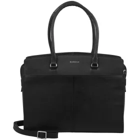   Burkely Cool Colbie fekete női bőr laptoptartós válltáska 15,6" 40 x 33 cm