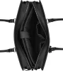 Burkely Cool Colbie fekete női bőr laptoptartós válltáska 15,6" 40 x 33 cm