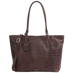 Burkely Cool Colbie konyakbarna női bőr laptoptartós válltáska 15,6" 35 x 30 cm