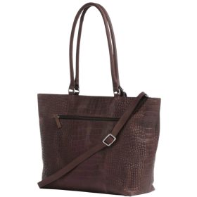 Burkely Cool Colbie konyakbarna női bőr laptoptartós válltáska 15,6" 35 x 30 cm