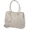 Burkely Cool Colbie törtfehér női bőr laptoptartós válltáska 13,3" 34 x 26 cm