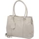 Burkely Cool Colbie törtfehér női bőr laptoptartós válltáska 13,3" 34 x 26 cm