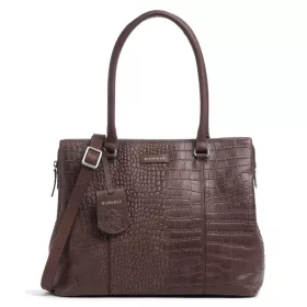 Burkely Cool Colbie konyakbarna női bőr laptoptartós válltáska 13,3" 34 x 26 cm