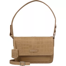   Burkely Cool Colbie drapp kroko női bőr válltáska 22 x 16 cm