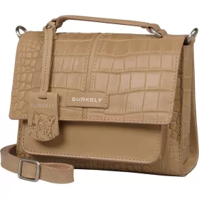   Burkely Cool Colbie drapp kroko bőr kézitáska, vállpánttal 20 x 15 cm