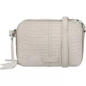   Burkely Cool Colbie törtfehér kroko női bőr oldaltáska, crossover  20 x 15 cm
