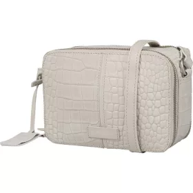   Burkely Cool Colbie törtfehér kroko női bőr oldaltáska, crossover  20 x 15 cm
