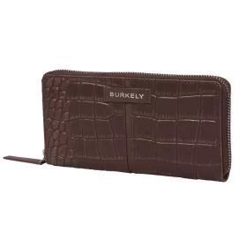   Burkely Cool Colbie sötétbarna női bőr pénztárca RFID védelemmel