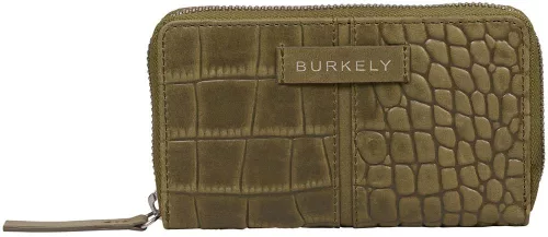 Burkely Cool Colbie zöld bőr pénztárca RFID védelemmel