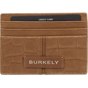  Burkely Bold Brandy konyak bőr bankkártyatartó, 10 × 8 cm