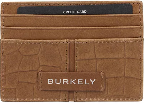 Burkely Bold Brandy konyak bőr bankkártyatartó, 10 × 8 cm