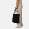 Burkely Still Selene fekete nubuk női bőr shopper 36 x 30 cm