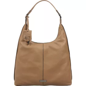 Burkely Mystic Maeve taupe női bőr válltáska