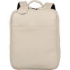 Burkely Lush Lucy törtfehér női bőr hátizsák, laptoptartóval 14"  37 x 28 cm