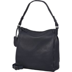   Burkely Lush Lucy sötétkék női bőr válltáska 30 x 30 cm