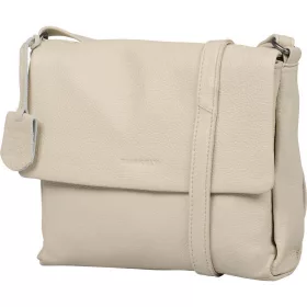   Burkely Lush Lucy törtfehér női bőr oldaltáska, crossbody 25 x 20 cm