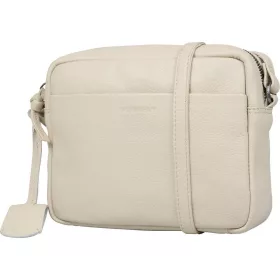   Burkely Lush Lucy törtfehér női bőr oldaltáska, crossbody 20 x 17 cm