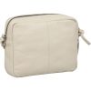 Burkely Lush Lucy törtfehér női bőr oldaltáska, crossbody 20 x 17 cm