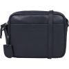 Burkely Lush Lucy sötétkék női bőr oldaltáska, crossbody 20 x 17 cm
