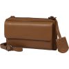 Burkely Lush Lucy konyakbarna női bőr mobiltartós, vállraakasztható bőr pénztárca  20 x 17 cm