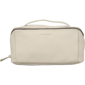   Burkely Lush Lucy törtfehér bőr neszeszer, toalet táska 26 x 13 cm