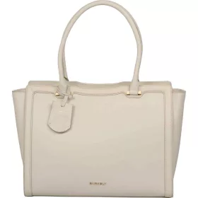   Burkely Beloved Bailey törtfehér női bőr laptoptartós válltáska 14"