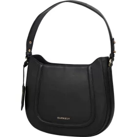   Burkely Beloved Bailey fekete női bőr válltáska 27 x 21 cm