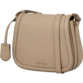   Burkely Beloved Bailey bézs bőr női válltáska, crossbody 21 x 17 cm