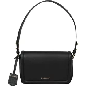   Burkely Beloved Bailey fekete női bőr válltáska 22 x 12,5 cm