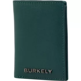   Burkely NOCTURNAL NOVA zöld bőr bankkártya tartó, 10,5 × 8 cm