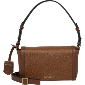   Burkely Keen Keira barna színű női bőr kézitáska, válltáska