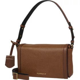   Burkely Keen Keira barna színű női bőr kézitáska, válltáska