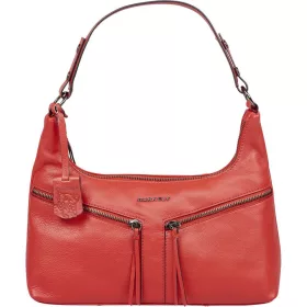 Burkely Rock Ruby piros női bőr kézitáska, válltáska