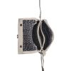 Burkely Rock Ruby törtfehér női bőr oldaltáska, crossbody