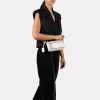 Burkely Rock Ruby törtfehér női bőr oldaltáska, crossbody